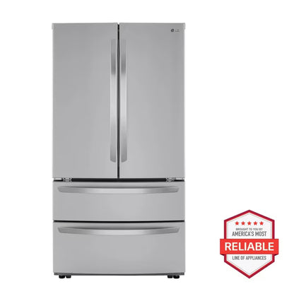 LG 29 cu. ft. 4-Door French Door Refrigerator with Double Freezer
