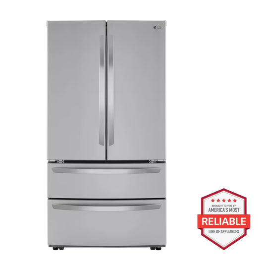 LG 29 cu. ft. 4-Door French Door Refrigerator with Double Freezer