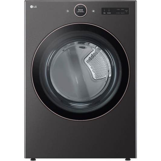 LG DLEX6500B 7.4 cu. ft. Smart Front Load Electric Dryer with AI Sensor Dry & TurboSteam™ Technology