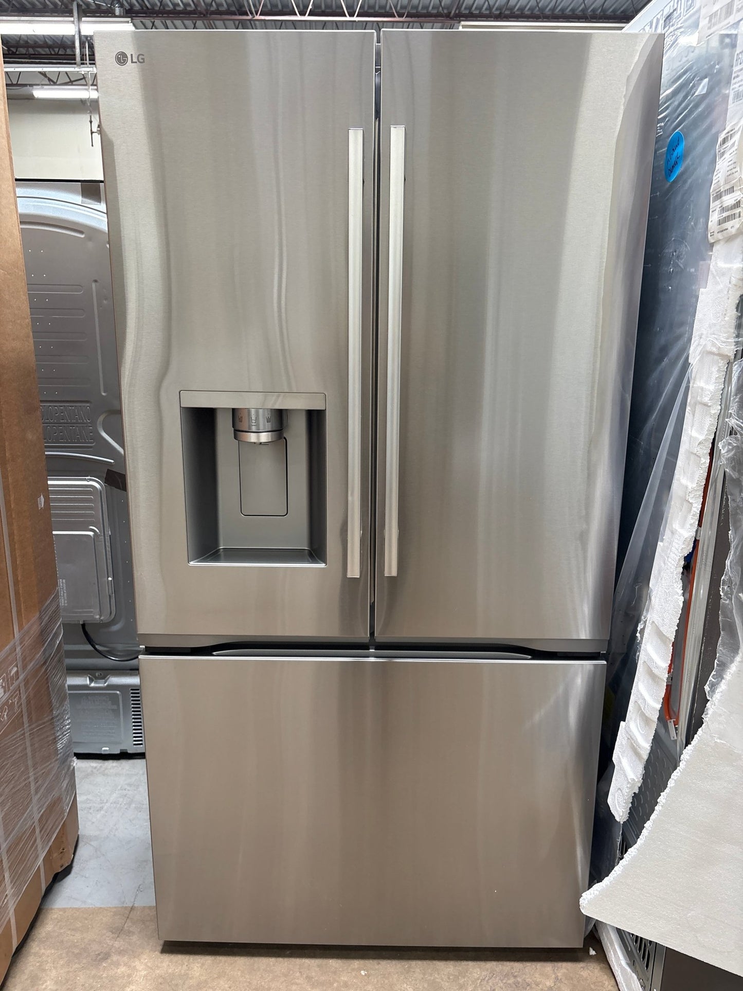 LG LF24Z6530S NEW 36" Counter‑Depth MAX French Door Refrigerator — 23.7 Cu. Ft., Dual Ice Makers, Stainless Steel