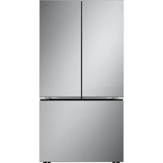 LG LRFLC2716S NEW 36" Counter‑Depth MAX French Door Refrigerator — 27 Cu. Ft., Door Cooling+, Internal Water Dispenser, Stainless Steel
