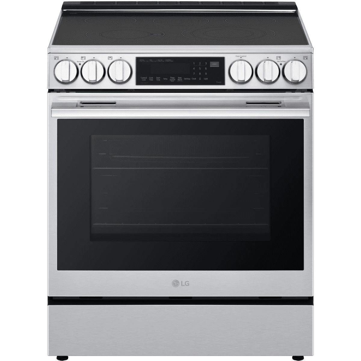 LG LSEL6335XE 6.3 cu. ft. Smart Slide-In Electric Range with InstaView®, ProBake Convection® and Air Fry