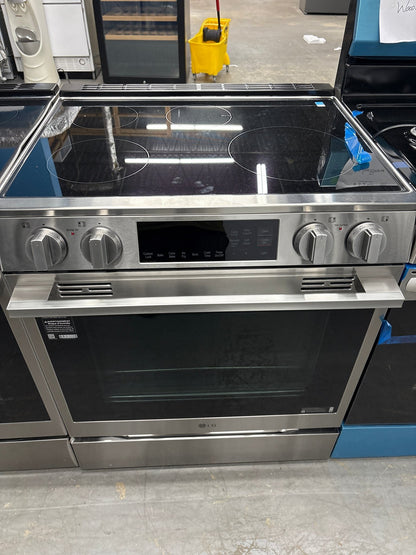 LG LSIL6334XE NEW 30" Smart Slide‑In Induction Range 6.3 Cu. Ft. Stainless Steel