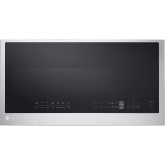 LG MVEL2033F USED 30" Over‑the‑Range Smart Microwave 2.0 Cu. Ft. Stainless Steel