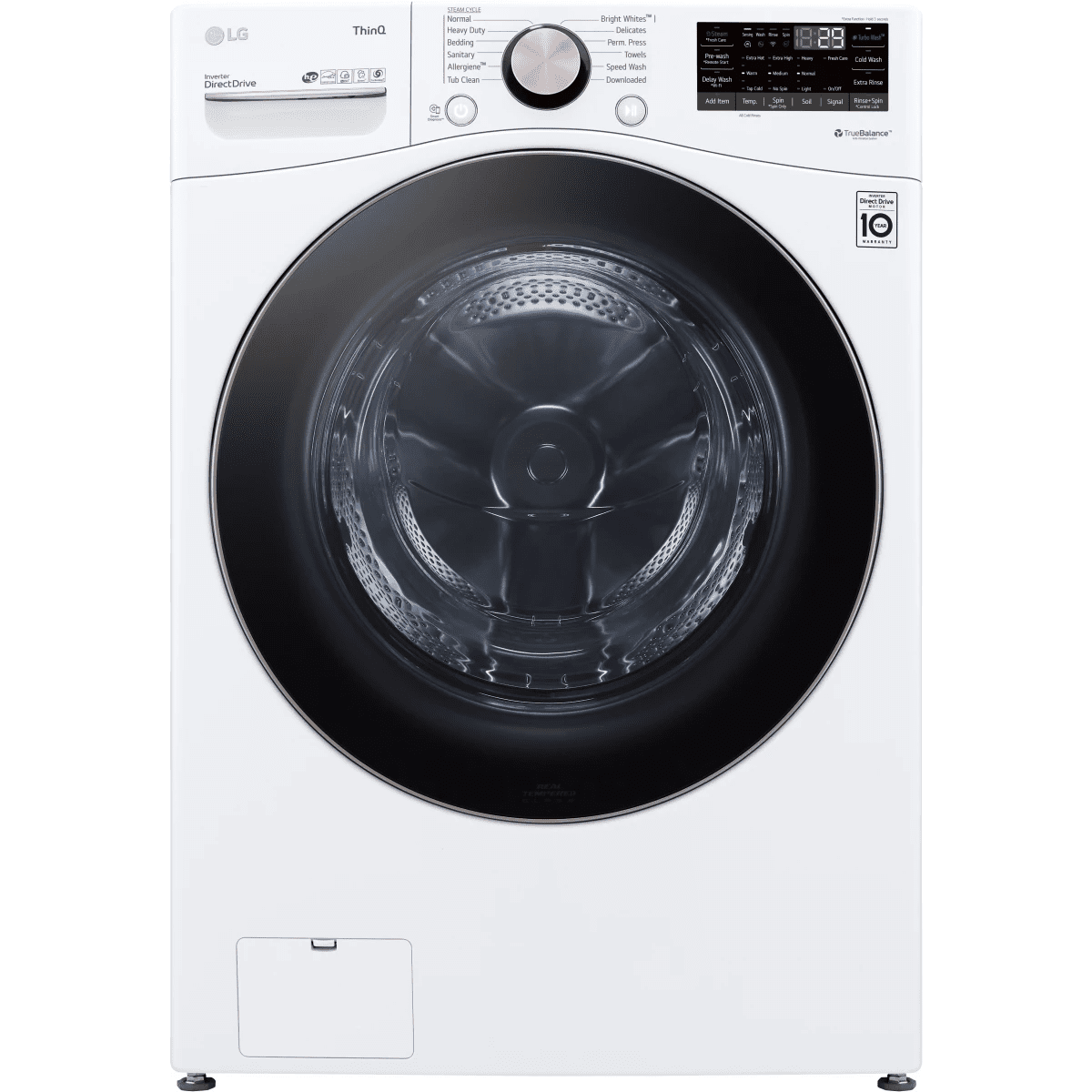 LG WM4080HWA NEW 27" Smart Front Load Washer — 4.5 Cu. Ft., TurboWash® 360°, AI DD®