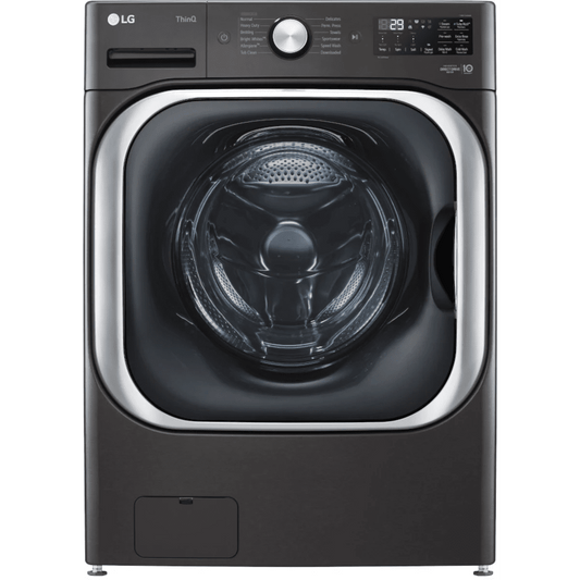 LG WM8900HBA USED 29" TurboWash Front Load Washer 5.2 Cu. Ft. Black Stainless