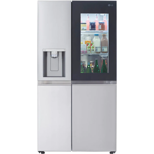 LG LRSVS2706S 27 cu. ft. Smart Side-By-Side InstaView® Door-in-Door® Refrigerator with Craft Ice™