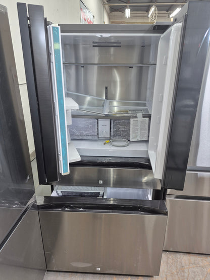 Samsung Bespoke 23 cu. ft. Counter Depth 4-Door French Door Smart Refrigerator with Beverage Center