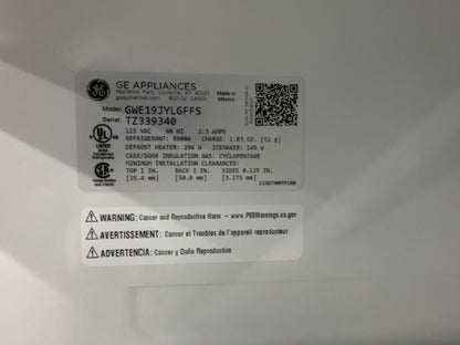 GE 18.6 GWE19JYLGFFS cu. ft. Counter-Depth French-Door Refrigerator