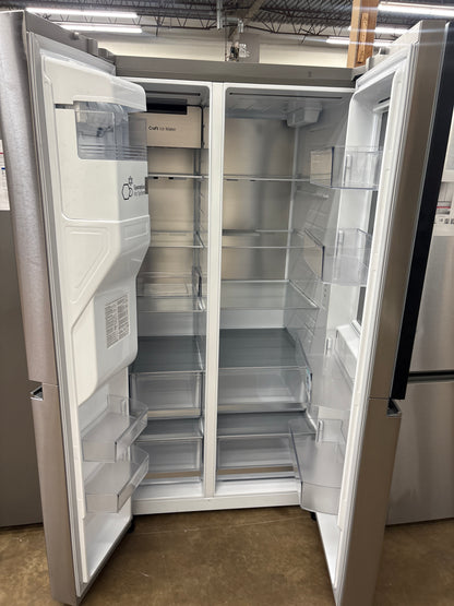 LG LRSVS2706S 27 cu. ft. Smart Side-By-Side InstaView® Door-in-Door® Refrigerator with Craft Ice™