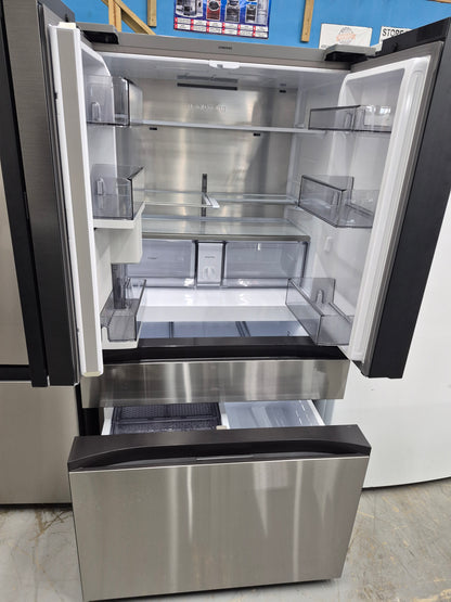 Samsung RF23BB8900QK 23 cu. ft. Bespoke Counter Depth 4-Door French Door Refrigerator with Family Hub
