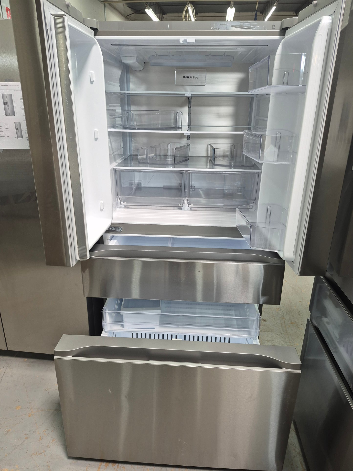 LG LF30S8210S 30 cu. ft. Smart Standard-Depth MAX™ 4-Door French Door Refrigerator with Full-Convert Drawer™