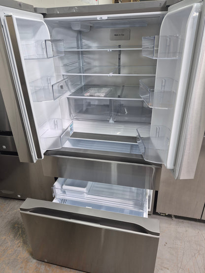 Samsung LF30S8210S Bespoke 23 cu. ft. Counter Depth 4-Door French Door Smart Refrigerator with Beverage Center