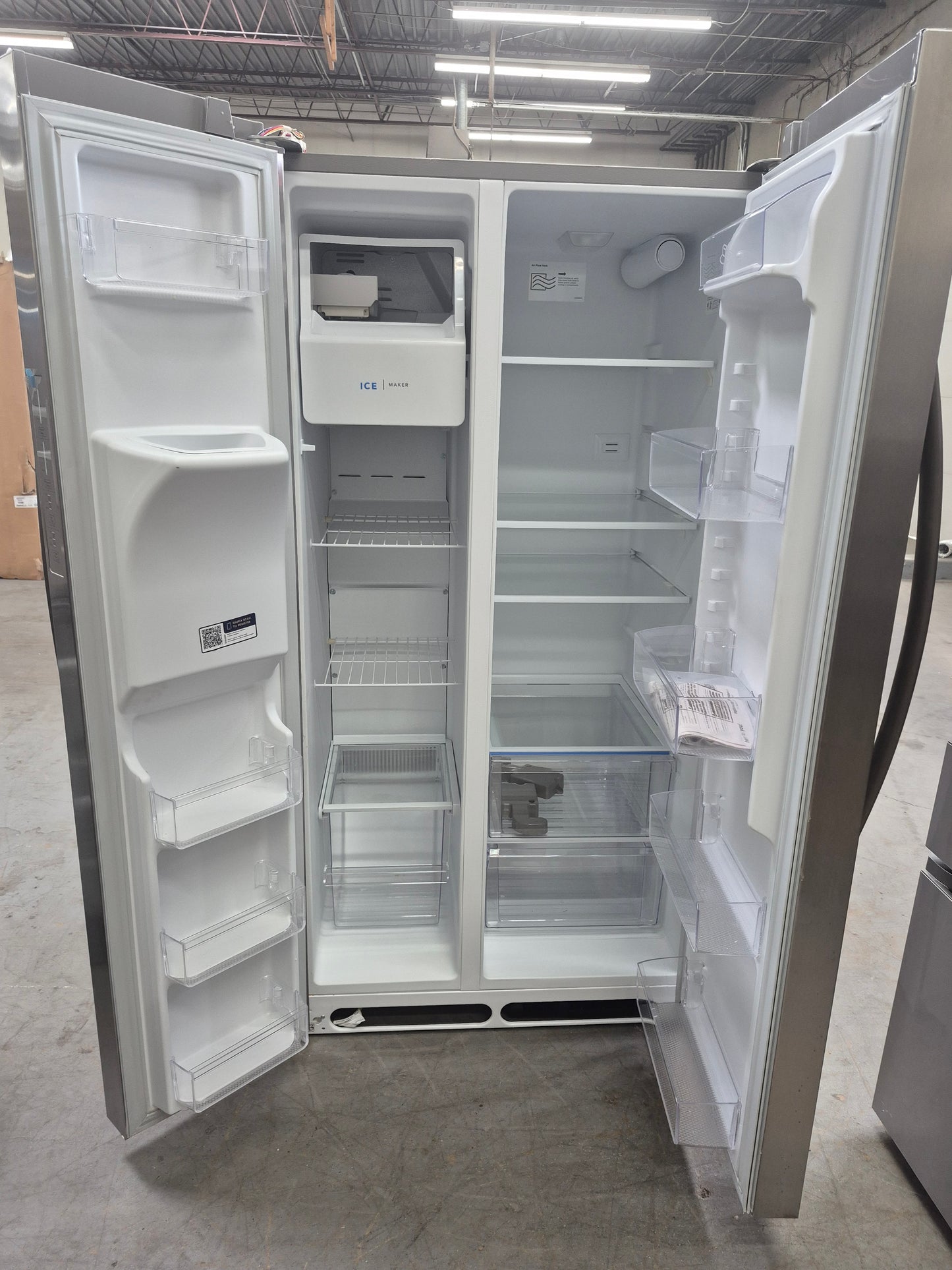 Frigidaire FRSS2623ASJ 26 cu. ft. Standard-Depth Side-by-Side Refrigerator