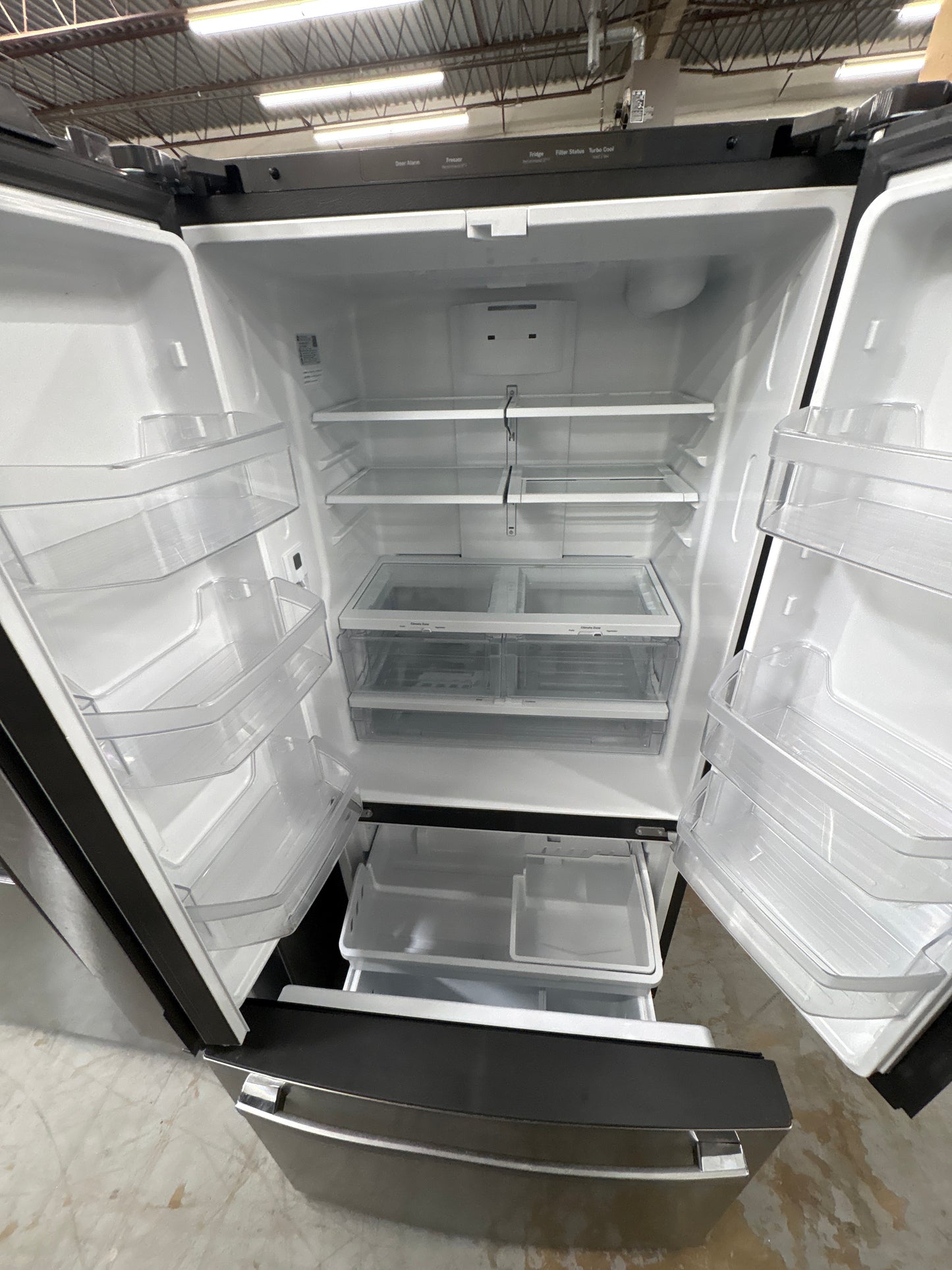 GE 18.6 GWE19JYLGFFS cu. ft. Counter-Depth French-Door Refrigerator