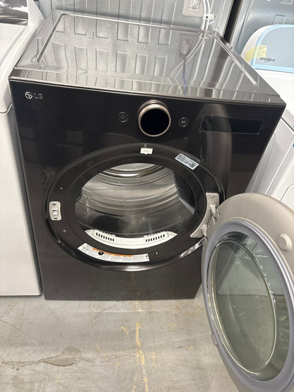 LG DLEX6500B 7.4 cu. ft. Smart Front Load Electric Dryer with AI Sensor Dry & TurboSteam™ Technology