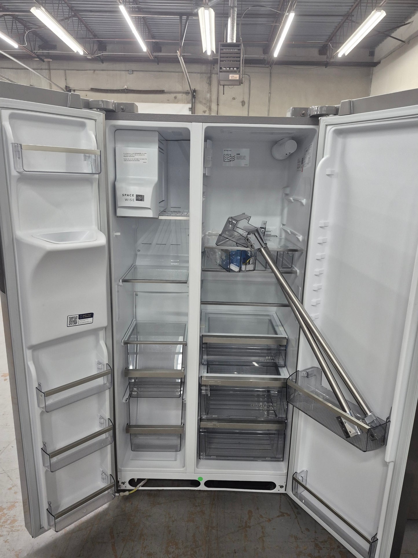 Frigidaire PRSC2222AFB Professional 22.3 cu. ft. Counter-Depth Side-by-Side Refrigerator