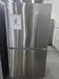 Samsung RF23B7671SR 23 cu. ft. Counter Depth 4-Door French Door Refrigerator with Beverage Center