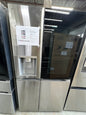 LG 27 LRSCS2706S cu. ft. Side-By-Side InstaView Refrigerator with Craft Ice