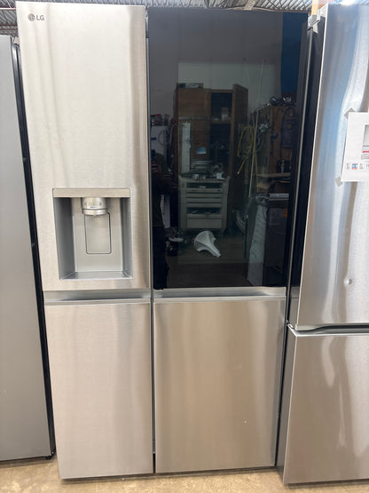 LG LRSVS2706S 27 cu. ft. Smart Side-By-Side InstaView® Door-in-Door® Refrigerator with Craft Ice™