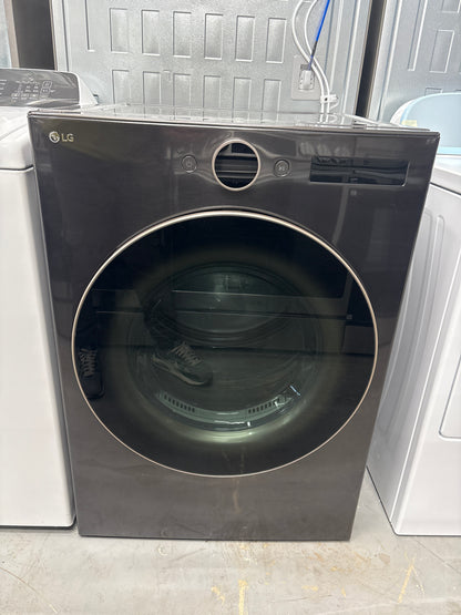 LG DLEX6500B 7.4 cu. ft. Smart Front Load Electric Dryer with AI Sensor Dry & TurboSteam™ Technology