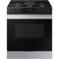 Samsung Bespoke NSG6DG8300SR 30" Smart Slide-In Gas Range with Air Fry &amp; Precision Knobs