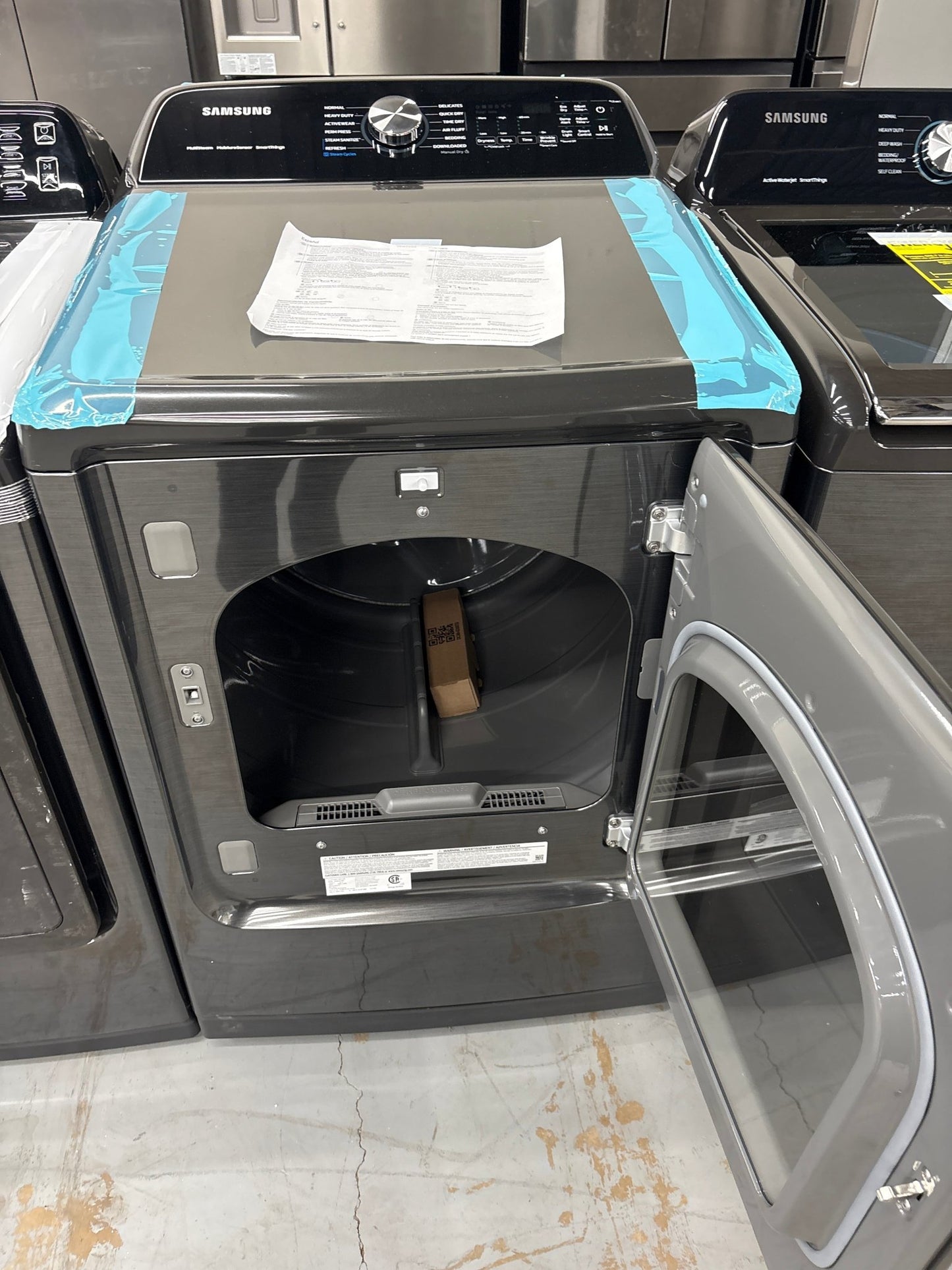 Samsung DVE55CG7100V 7.4 cu. ft. Smart Electric Dryer with Steam Sanitize+