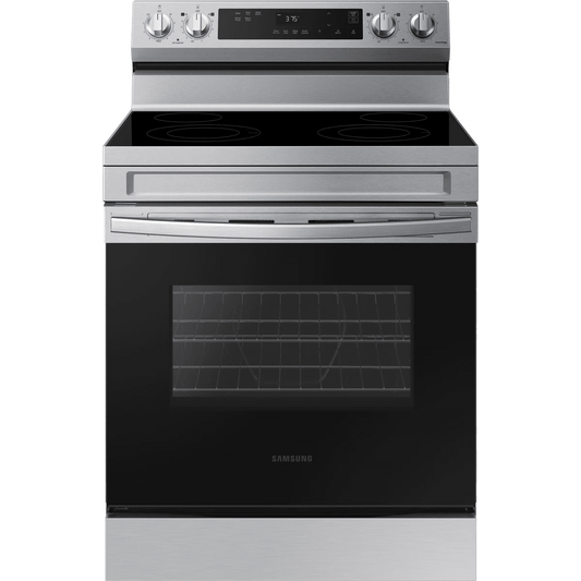 Samsung NE63A6111SS USED 30" Smart Electric Range 6.3 Cu. Ft. Stainless Steel
