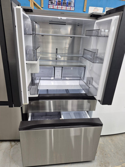 Samsung RF23BB8900QK 23 cu. ft. Bespoke Counter Depth 4-Door French Door Refrigerator with Family Hub