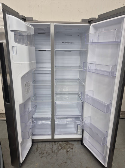 Samsung RS22T5201SR 22 cu. ft. Counter Depth Side-by-Side Refrigerator with Ice Maker