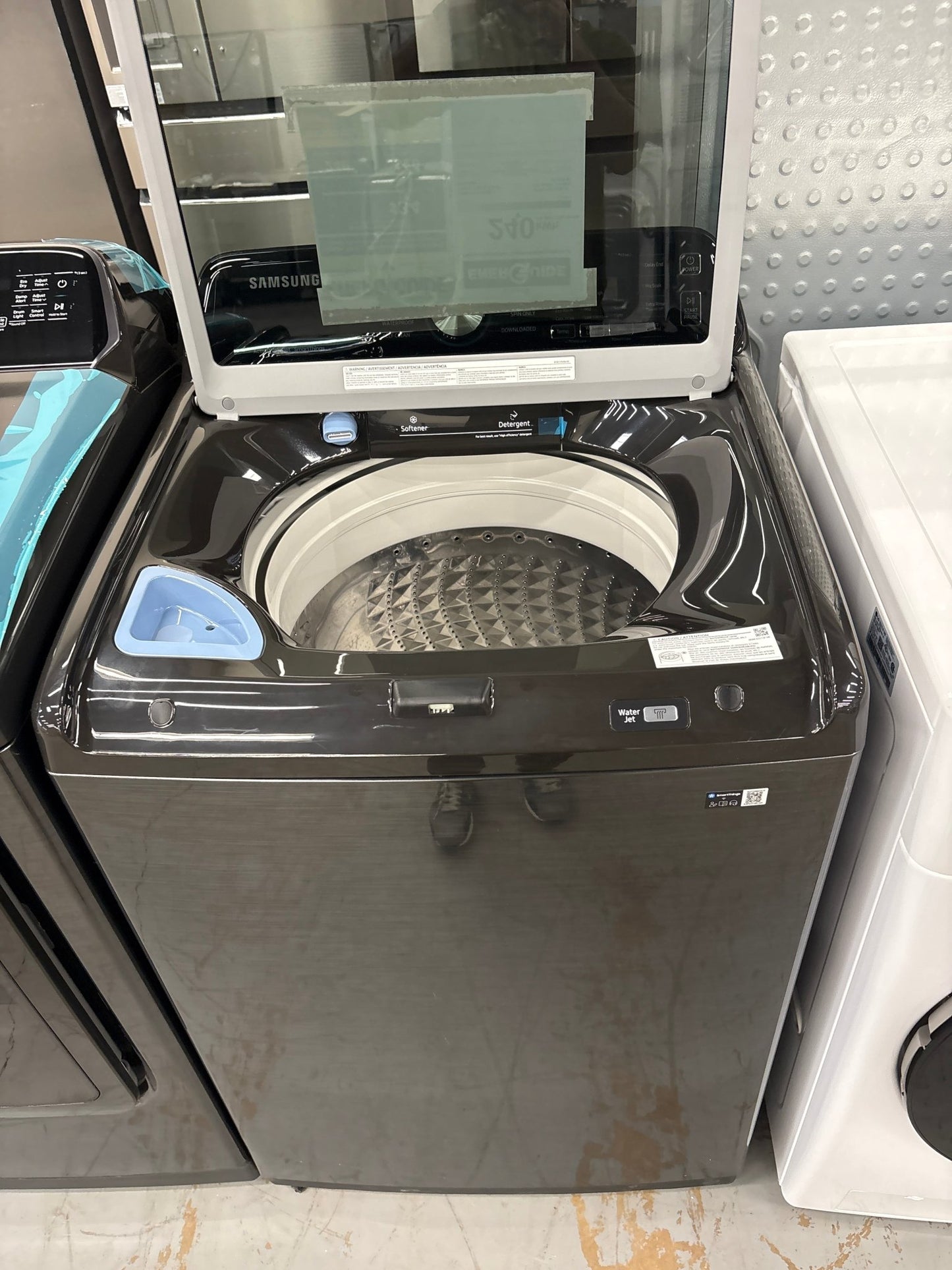 Samsung WA47CG3500AV NEW 27" Smart Top Load Washer — 4.7 Cu. Ft., Active Water Jet, Wi‑Fi