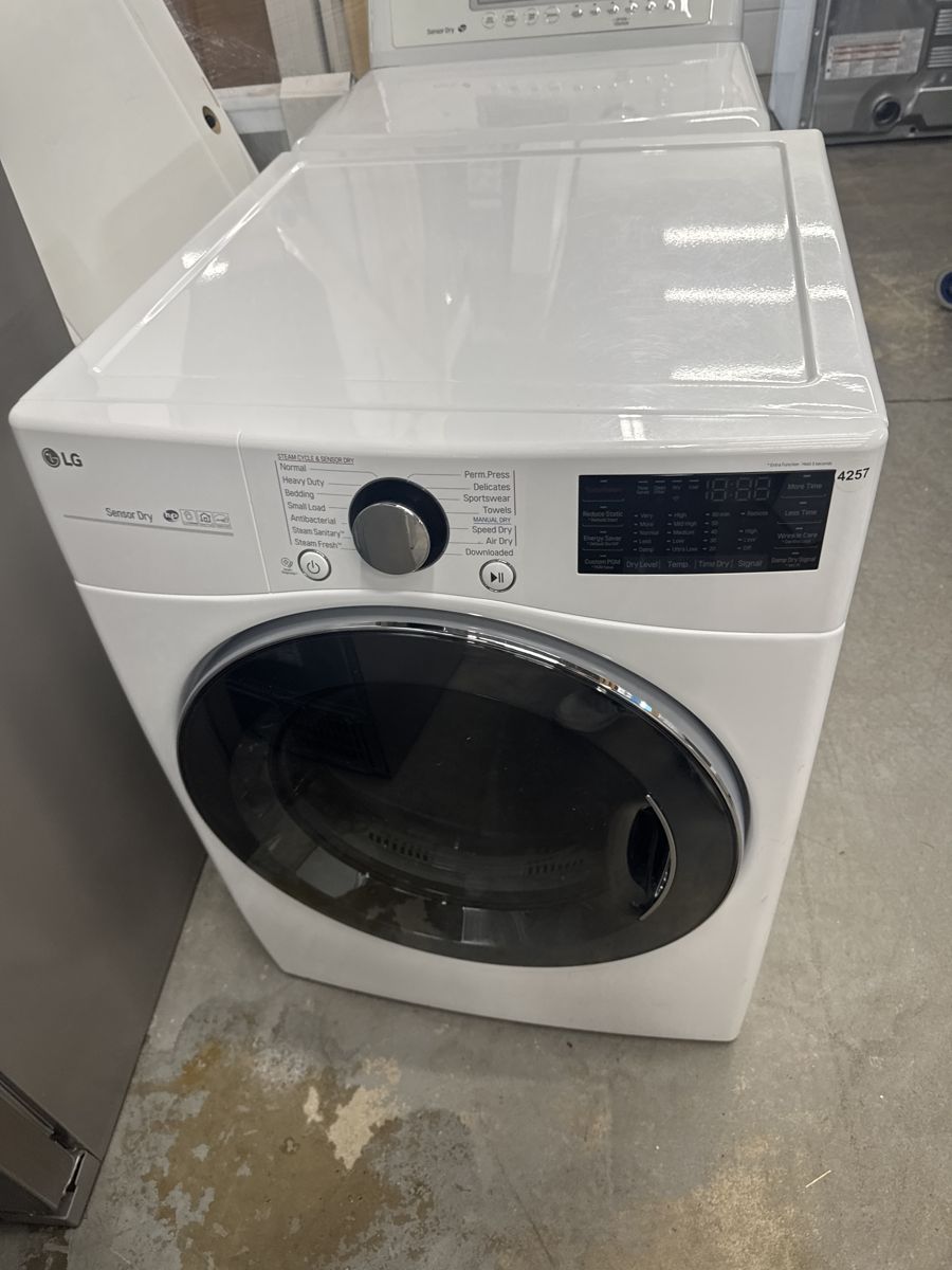 LG DLEX3900W Dryers