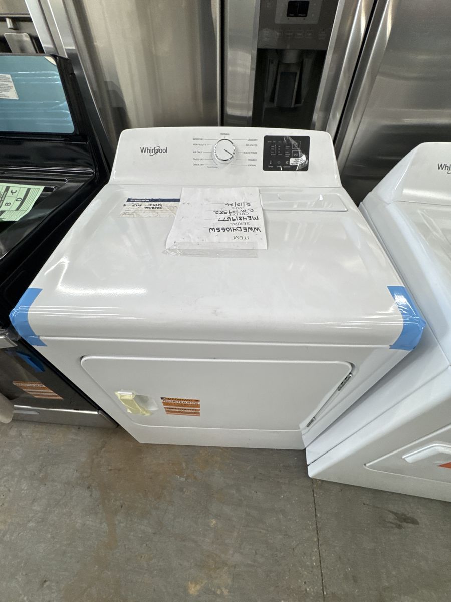 Whirlpool WED4105SW1 Dryers