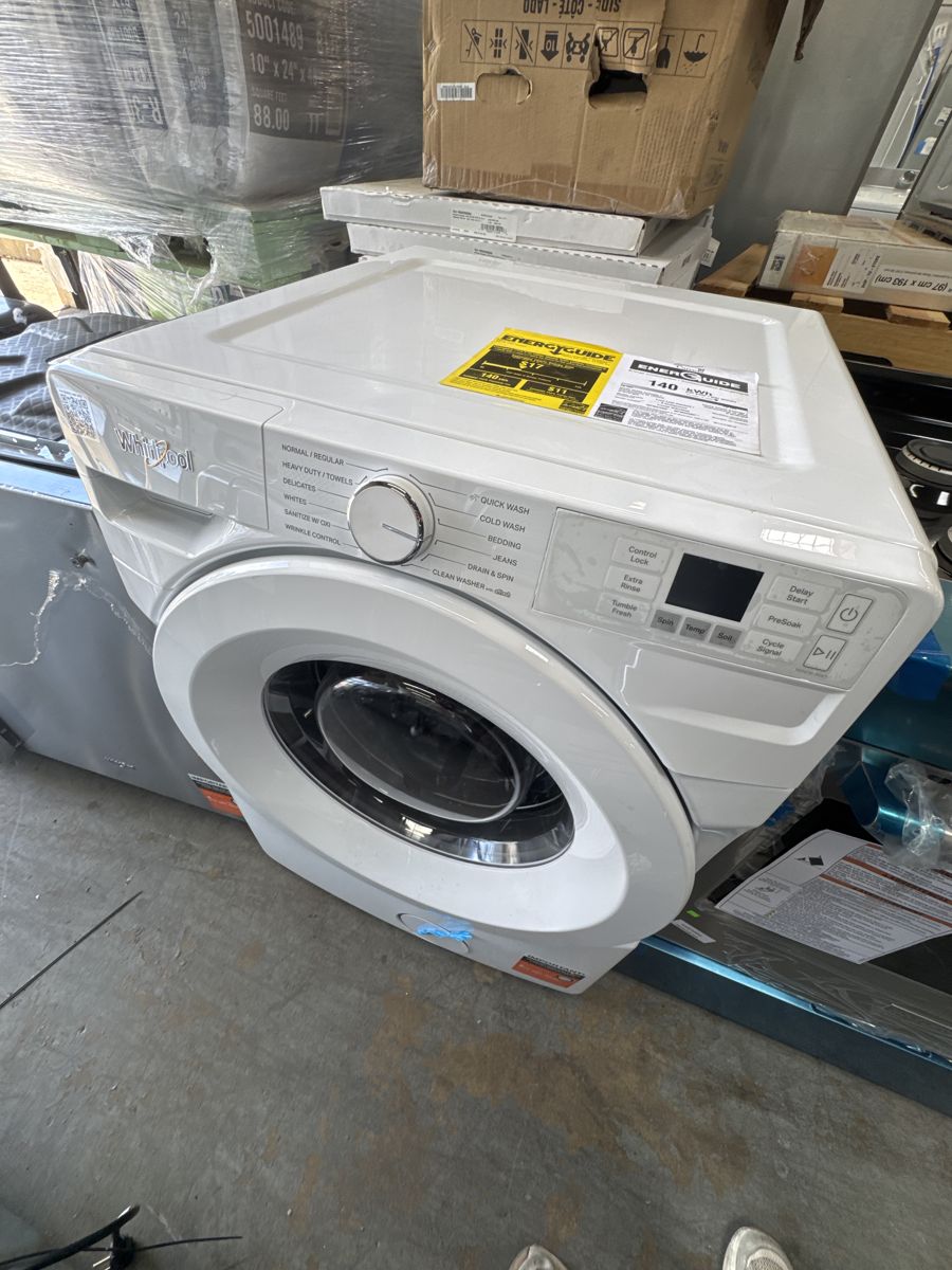 Whirlpool WFW4720RW0 27″ Front Load Washer